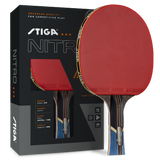 STIGA Nitro Performance Ping Pong Paddle - 6-ply Light Blade - 2mm Premium Sponge - Anatomic Italian Composite Handle for Exceptional Grip - Performance Table Tennis Racket for Serious Play_1