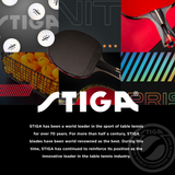 STIGA – Since 1944, STIGA has been the innovative table tennis brand. Developing industry leading technologies for its table tennis equipment, STIGA combines superior craftsmanship with exceptional performance in every product. The highest quality equipment for all, from amateur to pro. That’s the STIGA heritage._6