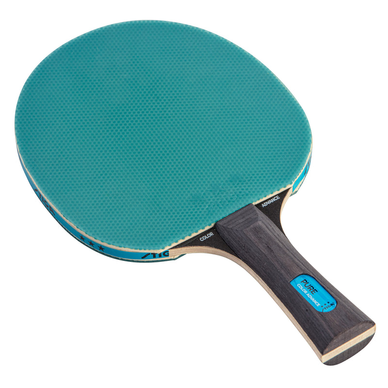 STIGA-Raquette de tennis de table 3 étoiles, couleur pure, originale,  raquette de ping-pong en caoutchouc colorée