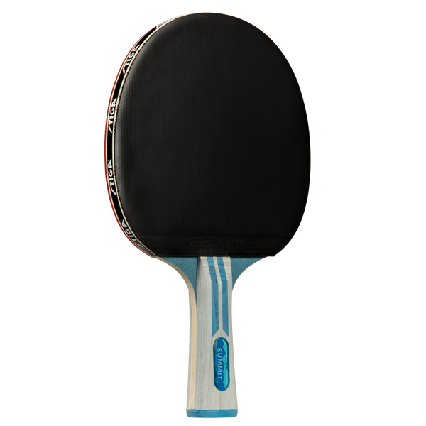 BUILT FOR COMPETITION – STIGA's ACS Technology combines microscopic air capsules in the ITTF approved smooth inverted rubber for high speed and spin with maximum elasticity and outstanding control—the perfect racket for tournament play._2