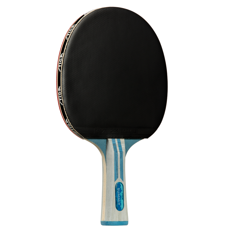 BUILT FOR COMPETITION – STIGA's ACS Technology combines microscopic air capsules in the ITTF approved smooth inverted rubber for high speed and spin with maximum elasticity and outstanding control—the perfect racket for tournament play._2